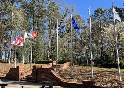 Johns Creek Veterans Memorial Entrance